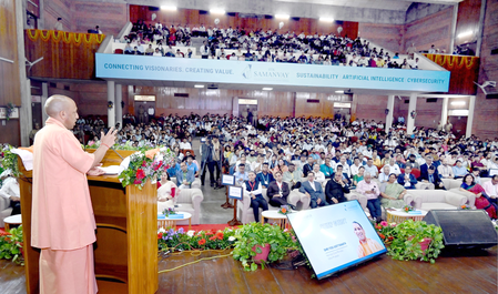 AI, cybersecurity and sustainable development will give new direction to UP: CM Yogi