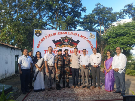 Assam Rifles hands over sacred Canchipur hillock to honour Manipur’s heritage