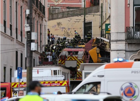 Lisbon's Gloria Funicular derails, leaving 15 dead, 18 injured Lisbon's Gloria Funicular derails, leaving 15 dead, 18 injured