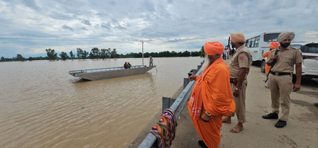 In heartwarming gesture, Sant Seechewal to rescue cattle from Punjab floods in special boats