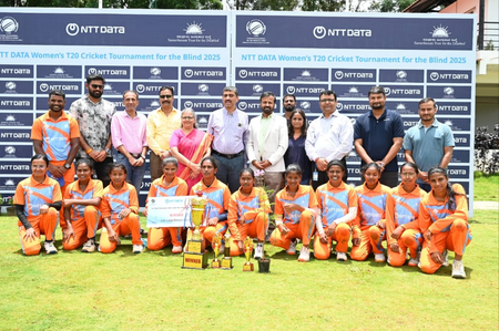 India Orange lifts the women’s T20 cricket tournament for the blind 2025 India Orange lifts the women’s T20 cricket tournament for the blind 2025