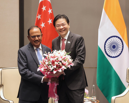NSA Doval and Singapore PM discuss geopolitical developments, growth and stability in region NSA Doval and Singapore PM discuss geopolitical developments, growth and stability in region