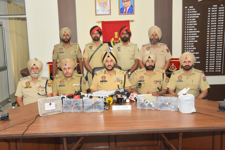 Three held for cross-border arms smuggling in Punjab