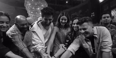 Kartik Aaryan wraps up ‘Tu Meri Main Tera Main Tera Tu Meri’ with Ananya Panday