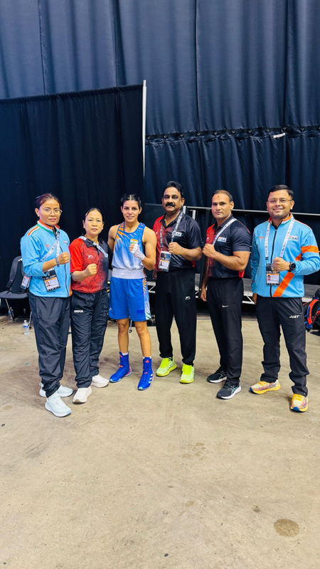 World Boxing C'ships: Sakshi, Chanu win to join Bartwal in second round World Boxing C'ships: Sakshi, Chanu win to join Bartwal in second round