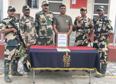 BSF seizes fake currency valued at Rs 1.99 lakh along India-Bangladesh border in West Bengal's Malda