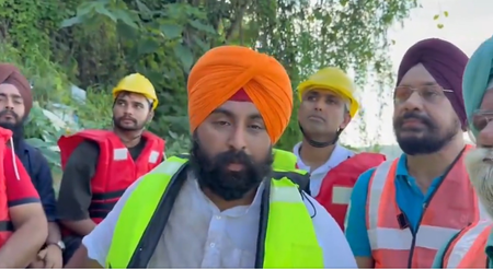 Bhakra Dam water level starts falling, says Punjab minister