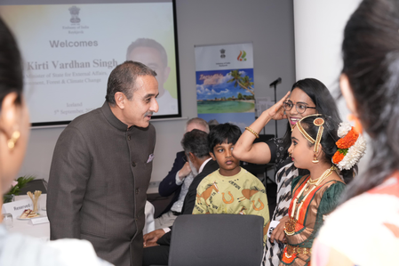Encouraging to see Indian Diaspora’s role in strengthening India–Iceland partnership: MoS Kirti Vardhan Singh Encouraging to see Indian Diaspora’s role in strengthening India–Iceland partnership: MoS Kirti Vardhan Singh