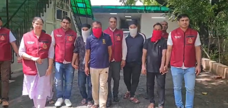 दिल्ली में अंतरराष्ट्रीय ड्रग्स सिंडिकेट का भंडाफोड़, 6 तस्कर गिरफ्तार, गांजा बरामद