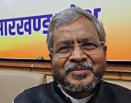 No leader matches PM Modi’s popularity: Babulal Marandi