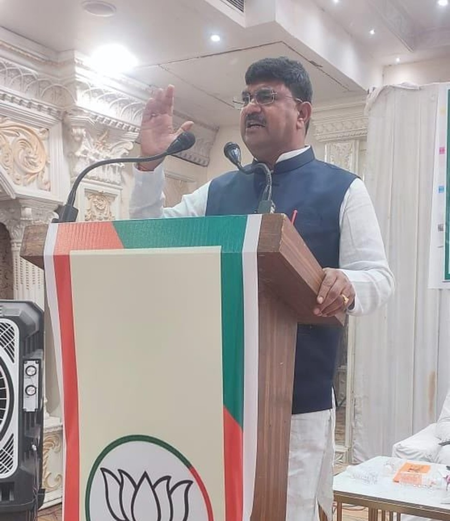 गरीब कल्याण और मजबूत संगठन ही पार्टी की प्राथमिकता भाजपा महामंत्री धर्मपाल सिंह गरीब कल्याण और मजबूत संगठन ही पार्टी की प्राथमिकता भाजपा महामंत्री धर्मपाल सिंह
