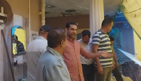 कांगड़ा भूस्खलन से तीन मंजिला मकान गिरने की कगार पर, तीन परिवार हुए बेघर कांगड़ा भूस्खलन से तीन मंजिला मकान गिरने की कगार पर, तीन परिवार हुए बेघर