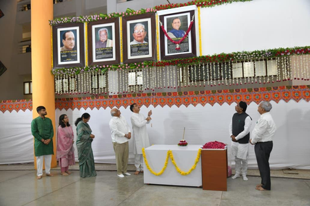 Gujarat Assembly pays tribute to former CM Vijay Rupani, unveils portrait at Vidhan Sabha
