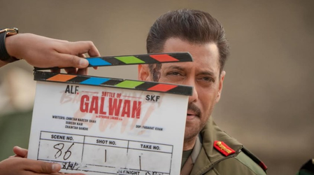 सलमान खान की नई फिल्म 'बैटल ऑफ गलवान' की पहली झलक, फौजी लुक में दिखे 'भाईजान'