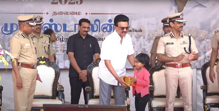 Stalin presides over first Tamil Nadu Police Day celebrations in Chennai