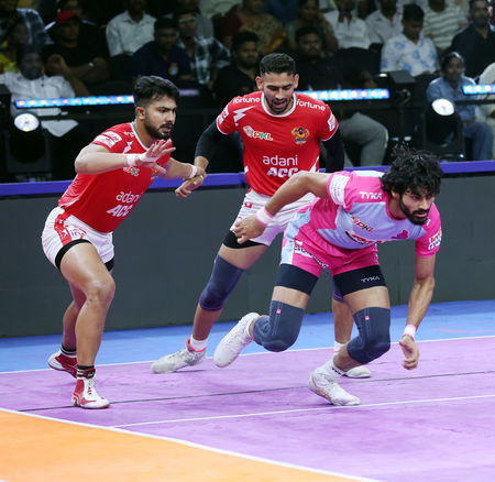 'Going to our home ground with confidence': Jaipur Pink Panthers' Nitin Kumar on home leg after Golden Raid win 'Going to our home ground with confidence': Jaipur Pink Panthers' Nitin Kumar on home leg after Golden Raid win