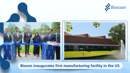 Indian drug maker Biocon opens first manufacturing plant in US