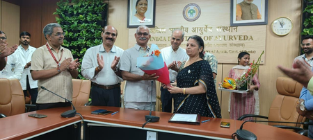 नई दिल्‍ली में अखिल भारतीय आयुर्वेद संस्थान के निदेशक बने प्रो. प्रदीप कुमार प्रजापति