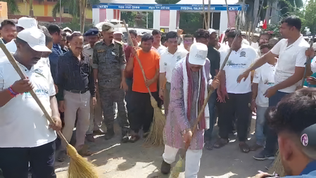 ओडिशा: संबलपुर में 'स्वच्छता ही सेवा' अभियान, धर्मेंद्र प्रधान ने की स्वच्छ और स्वस्थ भारत की अपील