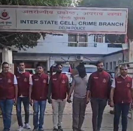 दिल्ली के प्रताप नगर में हुए दोहरे हत्याकांड में वांटेड आरोपी गिरफ्तार
