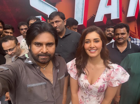Raashii Khanna calls working with Pawan Kalyan in ‘Ustaad Bhagat Singh’ a true honour