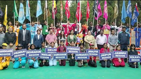 केंद्रीय विद्यालय संगठन की ओर से 54वें नेशनल स्पोर्ट्स कॉम्पिटिशन का आयोजन