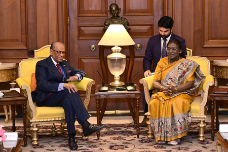 Mauritius PM calls on President Murmu, concludes State Visit to India