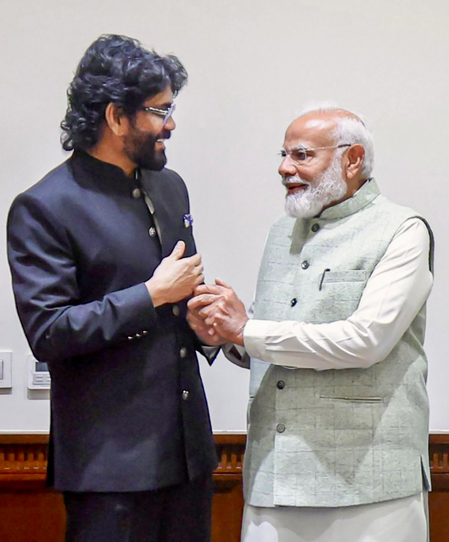 Nagarjuna reveals special advice that PM Modi gave him during their 1st meeting Nagarjuna reveals special advice that PM Modi gave him during their 1st meeting