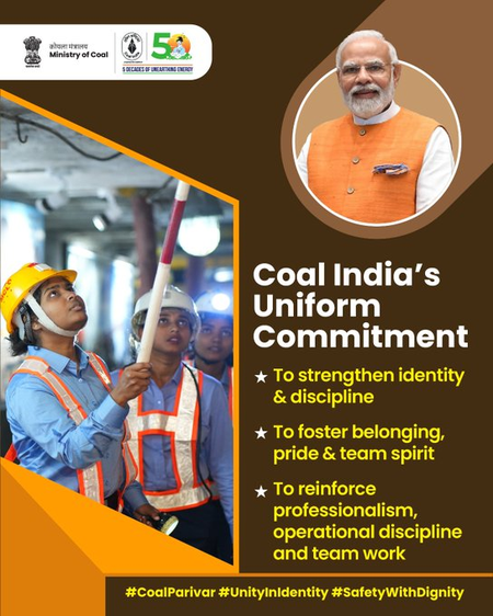 Coal Minister Kishan Reddy launches new uniform, corporate salary package for Coal India workforce