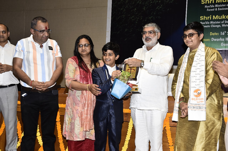 Gujarat govt confers awards on eve of PM Modi's birthday, highlights tree plantation drive