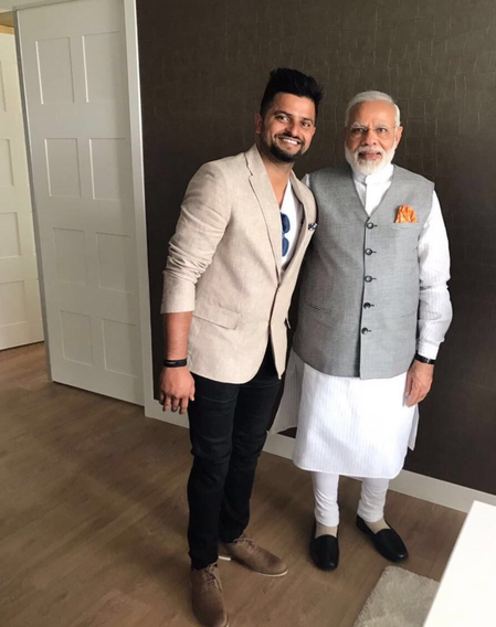 सुरेश रैना-युवराज सिंह ने प्रधानमंत्री नरेंद्र मोदी को 75वें जन्मदिन पर बधाई दी