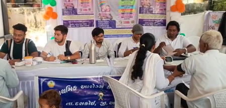 Patients getting improved healthcare facilities at Kanbha Health Centre in Ahmedabad under Ayushman Bharat scheme