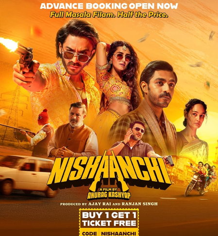 'Nishaanchi' Public Review: Anurag Kashyap’s gangster drama fails to impress, audiences call it ‘third-class, boring’ 'Nishaanchi' Public Review: Anurag Kashyap’s gangster drama fails to impress, audiences call it ‘third-class, boring’