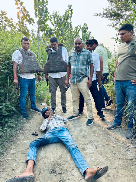 दिशा पाटनी हाउस फायरिंग मामला : यूपी पुलिस ने 5वें आरोपी को गिरफ्तार किया, मुठभेड़ के दौरान घुटने में लगी गोली
