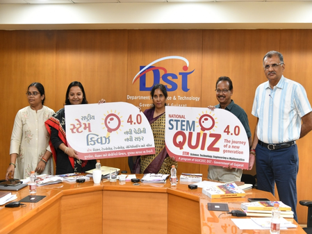 Gujarat: National STEM quiz 4.0 launched; Rs 2 crore prize pool announced
