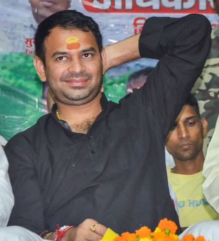 FIR filed after vehicle with Bihar Police markings used in Tej Pratap Yadav’s election rally