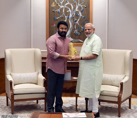 PM Modi congratulates Mohanlal on receiving the Dadasaheb Phalke Award: 'Truly inspiring' PM Modi congratulates Mohanlal on receiving the Dadasaheb Phalke Award: 'Truly inspiring'