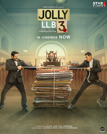 अक्षय-अरशद की 'जॉली एलएलबी 3' ने बॉक्स ऑफिस पर मचाया धमाल, दूसरे दिन जबरदस्त कमाई