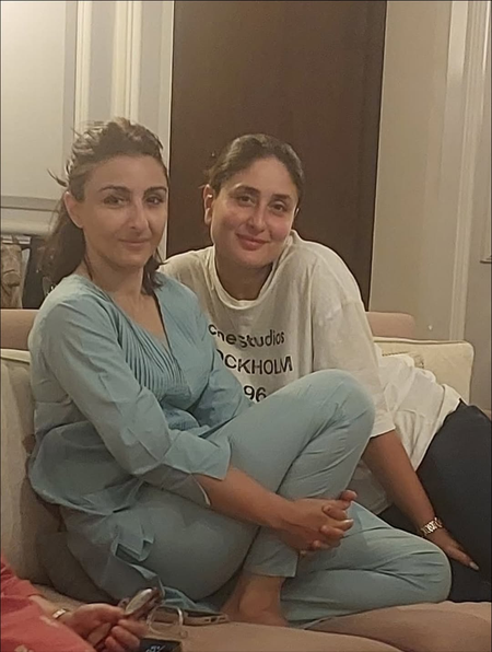 Soha Ali Khan tries to 'channel her inner Bebo' as Kareena turns 45