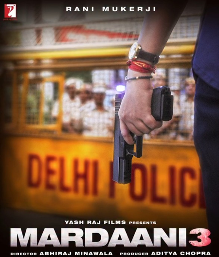 Rani Mukerji-starrer ‘Mardaani 3’ poster unveiled on first day of Navratri Rani Mukerji-starrer ‘Mardaani 3’ poster unveiled on first day of Navratri