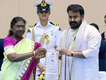 71st National Awards: Mohanlal calls cinema, the ‘heartbeat’ of his soul