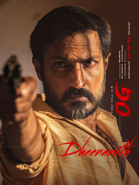 Harish Uthaman's character name and look in Pawan Kalyan's 'They call him OG' revealed