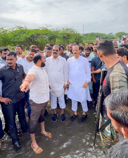 Govt help soon for farmers hit by heavy rains, floods; NCP ministers, MPs, Legislators to give one month’s salary to CM Relief Fund