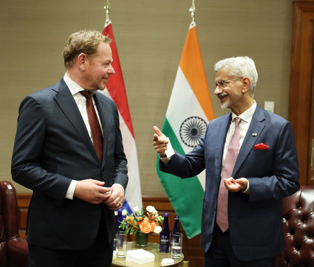 EAM Jaishankar holds round of meetings with foreign ministers of several countries (Ld)