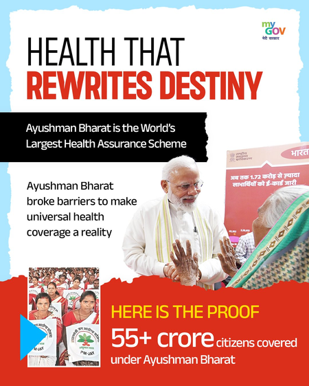 Ayushman Bharat, POSHAN Abhiyaan reducing disease, building human capital: PM Modi