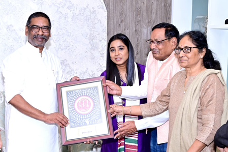 शिल्पा राव की सीएम हेमंत सोरेन से मुलाकात, बोलीं- जन्मभूमि झारखंड को समर्पित है यह सम्मान