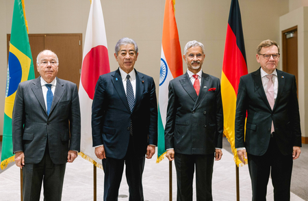 <div>G4 reaffirms strong support for Common African Position's permanent membership in UNSC</div>