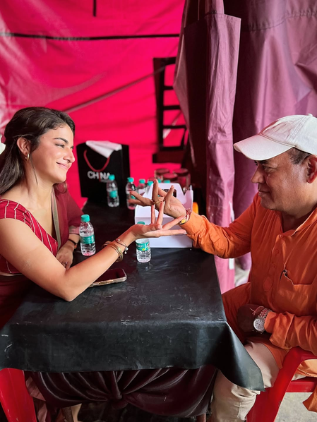 <div>Wamiqa Gabbi shares some 'main character energy dump' from the sets of her next</div>