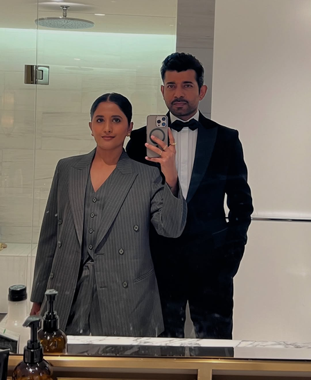 <div>Viineet Kumar Siingh wishes Happy Birthday to wife Ruchira: 'You’re my light'</div>