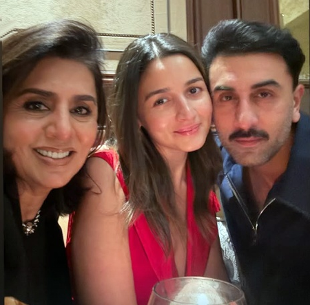 Neetu Kapoor ‘feels blessed’ to have Ranbir Kapoor, shares his happy moment with Alia Bhatt
